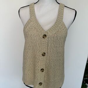 Madewell Cream Knit Sweater